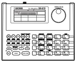 BOSS BR-1180 - Importer des données de boîtes à rythmes externes sous forme de motifs rythmiques - 1