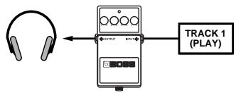 BOSS BR-1180 - Changer le point d'insertion - 4