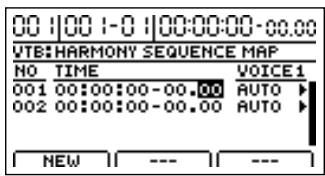 BOSS BR-1200 CD - Réglages plus pointus pour les chœurs (harmony event map) - 4