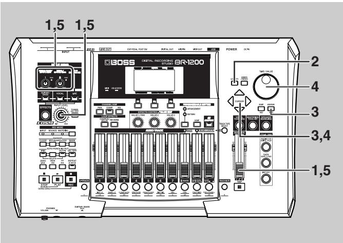 BOSS BR-1200 CD - Alimentation fantôme - 1