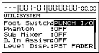 BOSS BR-1200 CD - Punch in/out manuel avec un commutateur au pied - 3