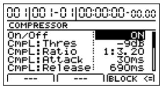 BOSS BR-1200 CD - Édition des paramètres - 2