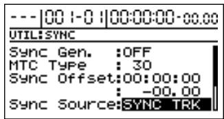 BOSS BR-1200 CD - Synchronisation d'un appareil MIDI sur base d'un code enregistré avec le br-1200cd (sync track) - 7