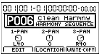 BOSS BR-1200 CD - Ajouter un chœur au chant (harmony sequence) - 3