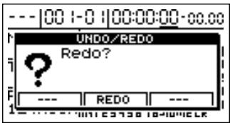 BOSS BR-1200 CD - Annuler/rétablir un enregistrement (undo/redo) - 3