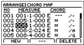 BOSS BR-1200 CD - Insérer des accords - 2