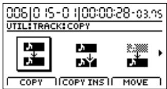 BOSS BR-1200 CD - Amenez le curseur sur "TRACK" et appuyez sur [enter/yes]. - 1