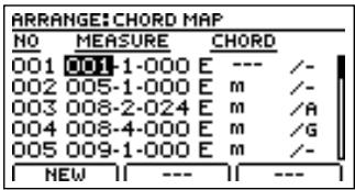 BOSS BR-1200 CD - Entrer des accords - 3