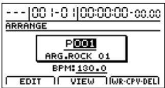 BOSS BR-1200 CD - Entrer des accords - 1