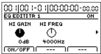 BOSS BR-1200 CD - Régler les égaliseurs de piste - 3