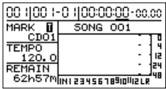 BOSS BR-1200 CD - Diviser une plage avec des repères (CD track marker) - 1