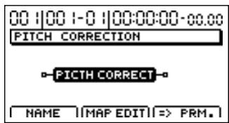 BOSS BR-1200 CD - Méthode de correction (pitch correction edit) - 1