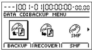 BOSS BR-1200 CD - Archivage de données sur cd-r/rw (user backup) - 1