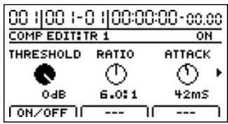 BOSS BR-1200 CD - Appuyez sur [F3] (EDIT) - 1