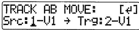 BOSS BR-532 - Déplacement de la portion repérée pour le bouclage (AB) - 4