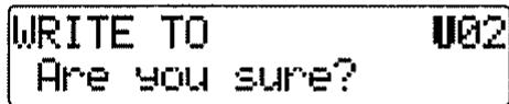 BOSS BR-532 - Sauvegarde du pattern - 2