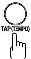 BOSS BR-532 - Fonction «tap-tempo - 1