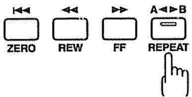 BOSS BR-532 - Après avoir validé le point de départ (a), vous devez valider le point de fin (b). - 1