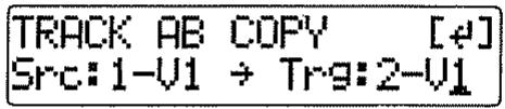 BOSS BR-532 - Copie de la portion repérée pour le bouclage (AB) - 4