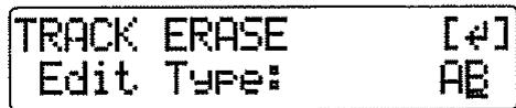 BOSS BR-532 - Effacement de la totalité d'une piste (ALL) - 2