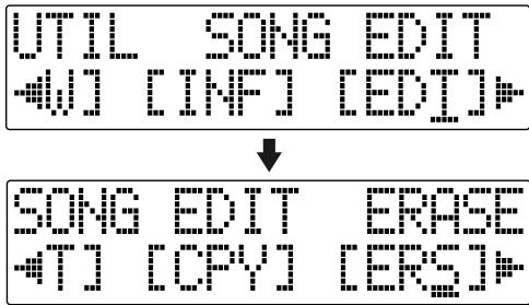 BOSS BR-600 - Effacer des morceaux (song erase) - 1