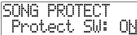 BOSS BR-600 - Protéger un morceau (song protect) - 2