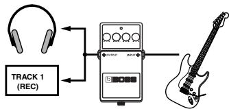 BOSS BR-600 - Changer le mode d'utilisation des effets d'insertion - 2