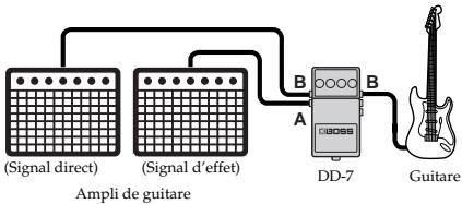 BOSS DD-7 - Signal d'effet + signal direct - 1