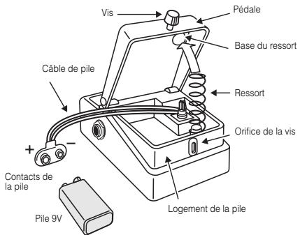BOSS DD-7 - Remplacer la pile - 1