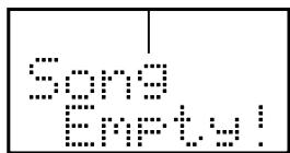 BOSS DR-770 - Messages d'erreur - 5