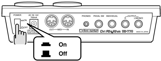 BOSS DR-770 - Avant d'effectuer les connexions, veuillez vérifier les points suivants. - 5