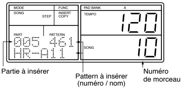 BOSS DR-770 - Insertion d'un pattern dans un morceau - 2