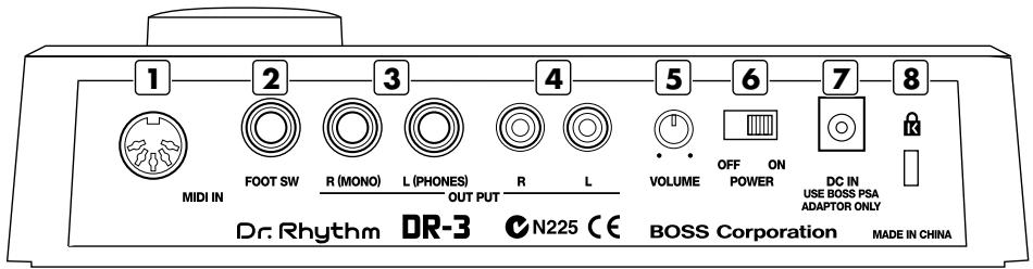 BOSS DR3 - Pads - 1
