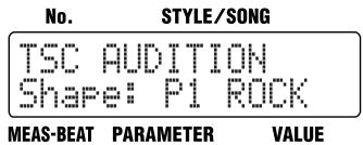 BOSS DR3 - Appuyez sur [SOUND SHAPE] - 1