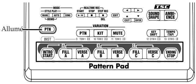 BOSS DR3 - Fonctionnement des pads lors de l'utilisation de styles - 1
