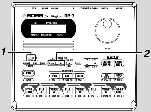BOSS DR3 - Écouter la démonstration - 1