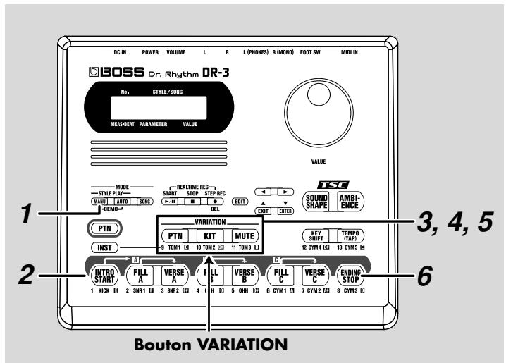 BOSS DR3 - Variations de styles (variation) - 1