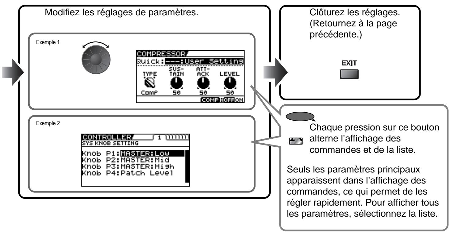 BOSS GT-10 - Activation et coupure des effets - 4