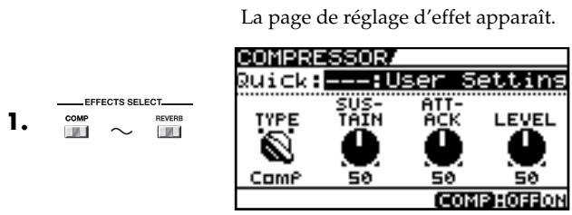BOSS GT-10 - Régler les paramètres - 1