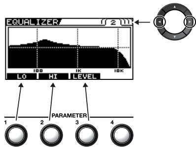 BOSS GT-10 - Régler l'égalisation (EQ) (equalizer) - 2