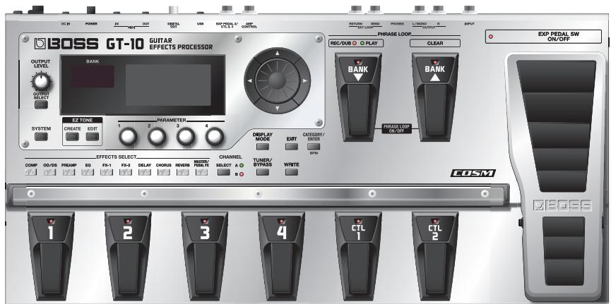 BOSS GT-10 - 1