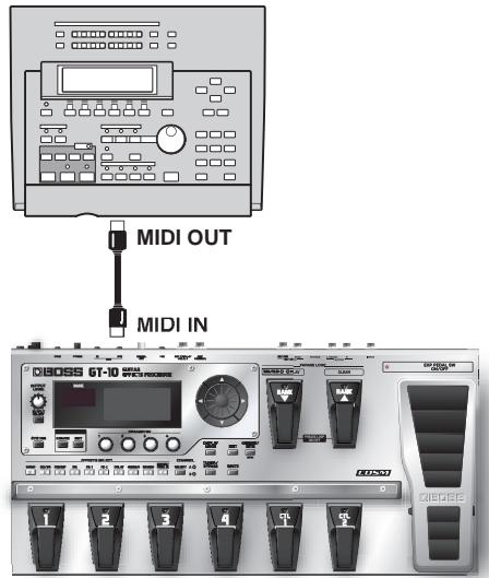 BOSS GT-10 - Changement de patch - 1