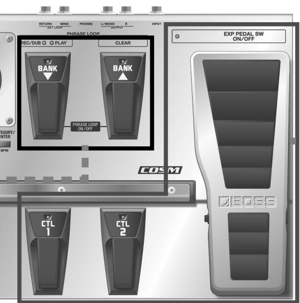 BOSS GT-10 - Changer de patch avec la molette - 2
