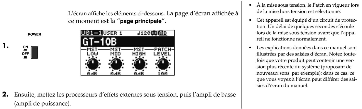 BOSS GT-10B - NOTE - 1