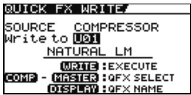 BOSS GT-10B - Effets pouvant'être sauvegardés - 5