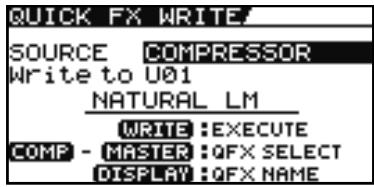BOSS GT-10B - Effets pouvant'être sauvegardés - 3