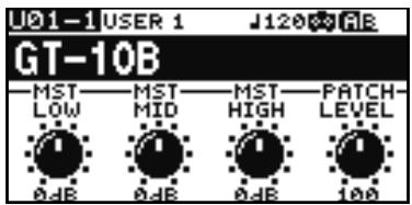 BOSS GT-10B - Affichage 1 - 1