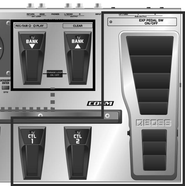BOSS GT-10B - Changer de Patch avec la molette - 2