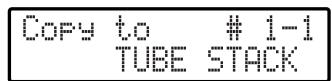 BOSS GT-3 - Copier un patch - 1
