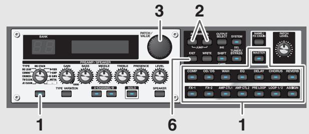 BOSS GT-PRO - Réglages d'effets plus précis - 1